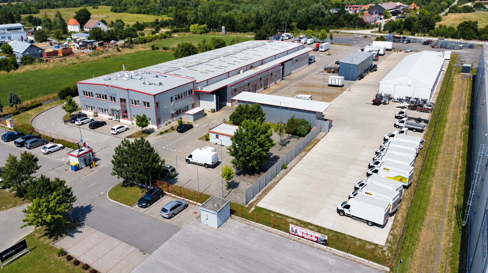 AVIANA Plus – Modra – realizácia vzduchotechniky